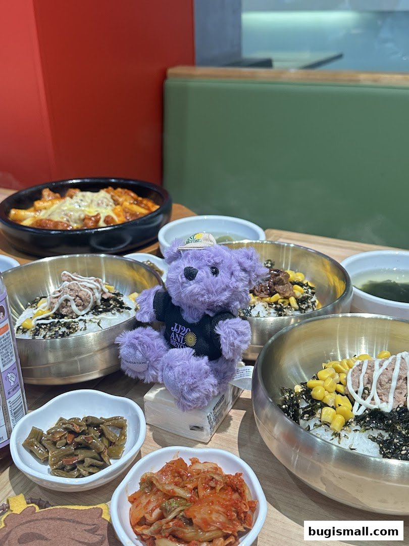 Delicious Korean Bibimbap Feast!