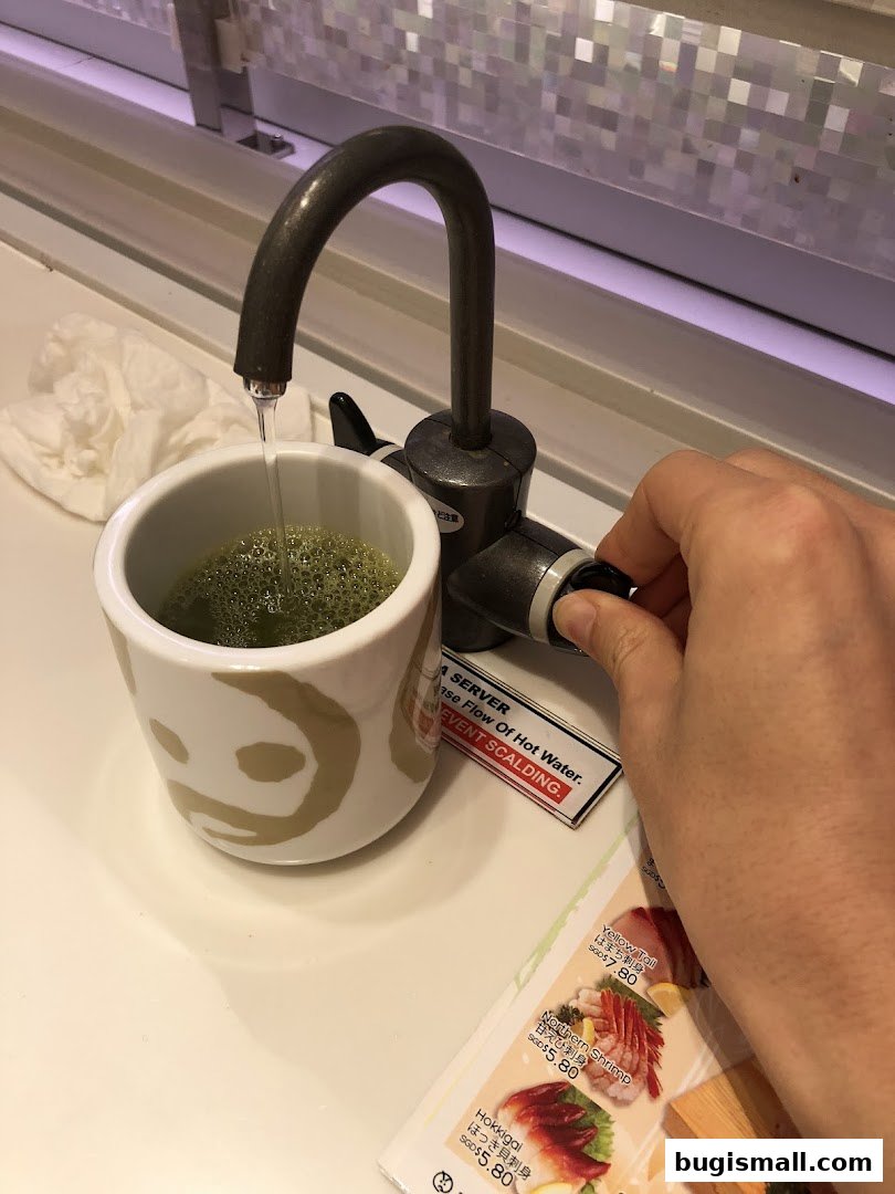 Enjoy Fresh Matcha at Genki Sushi!