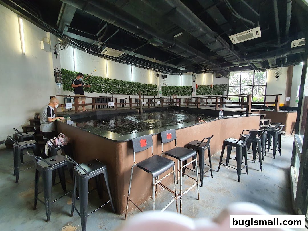 Experience Indoor Fishing Fun at Fish Bugis!