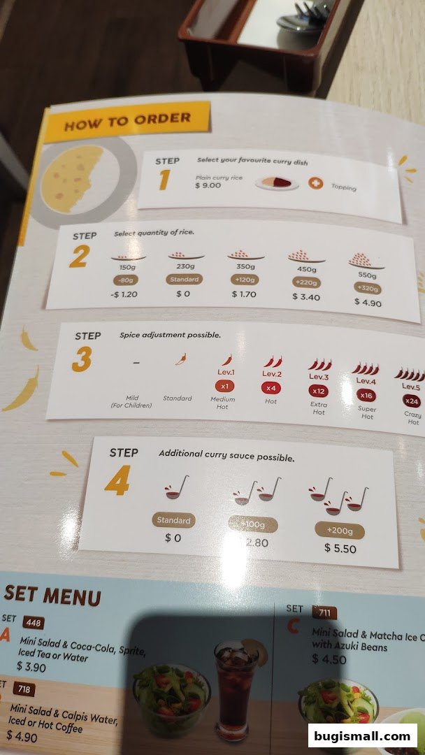 Customize Your Perfect Curry Rice at CoCo Ichibanya!