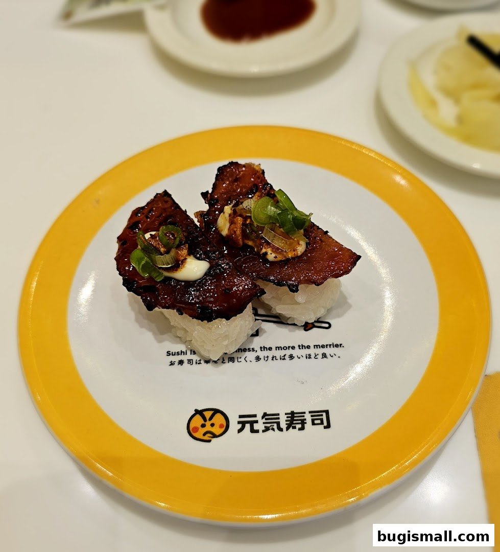 Delicious Sushi Delights at Genki Sushi Bugis!