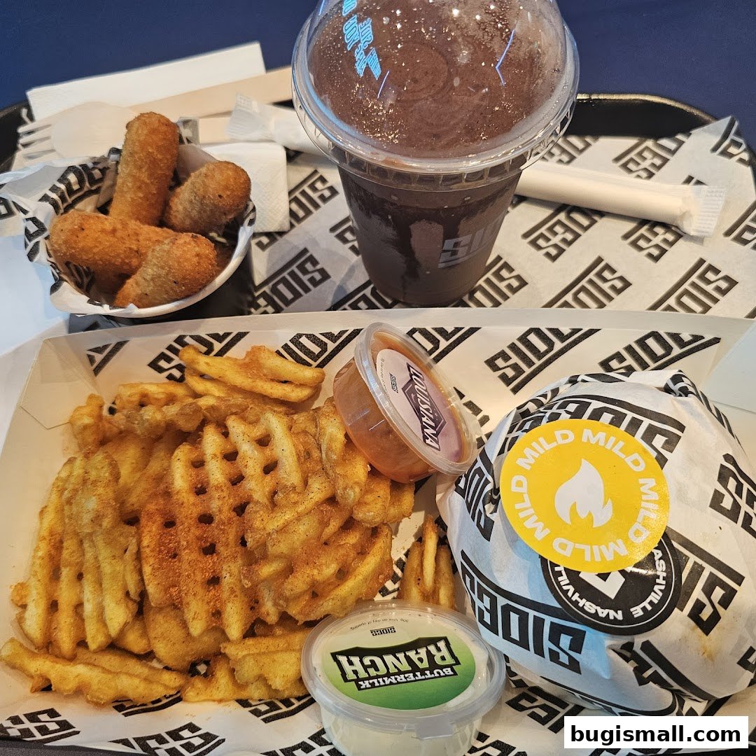 SIDES: Delicious Burgers, Fries, and More!