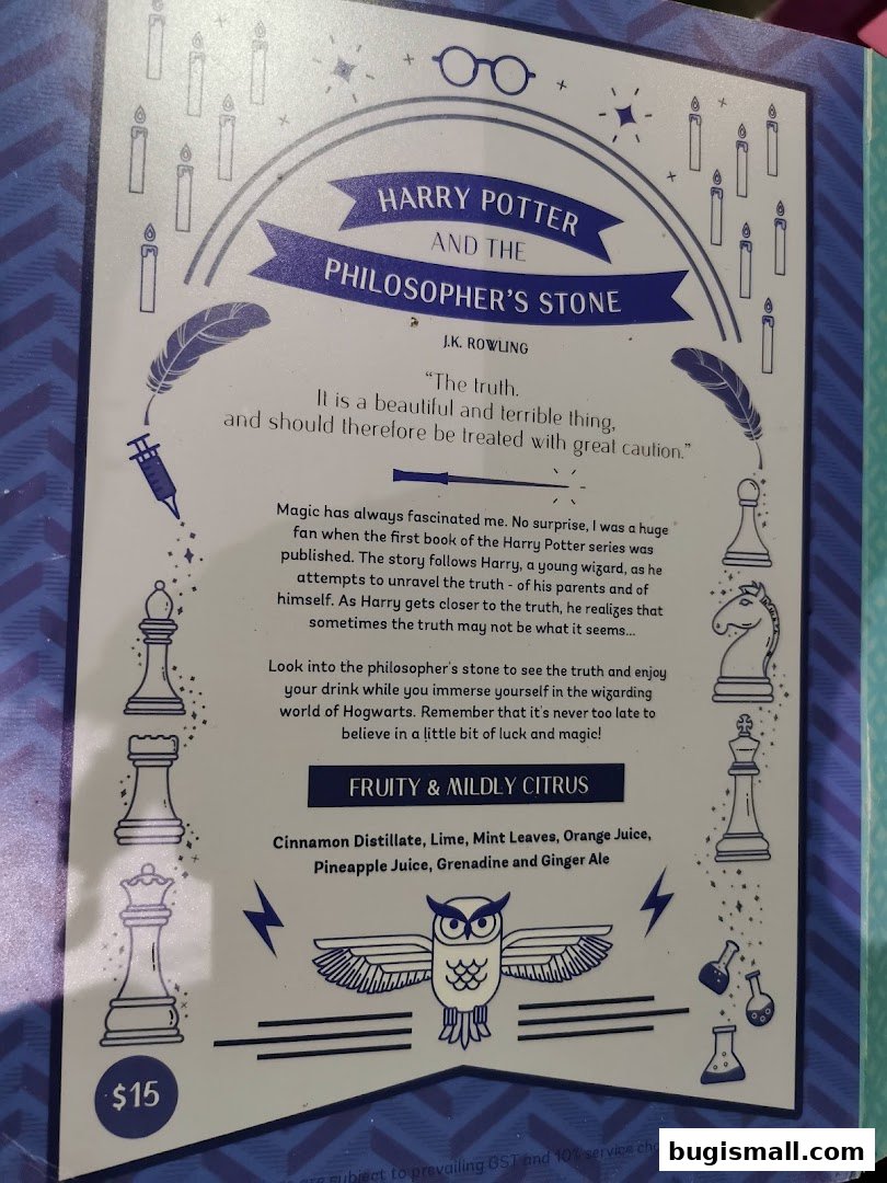 Harry Potter Drink: Philosopher's Stone Magic!