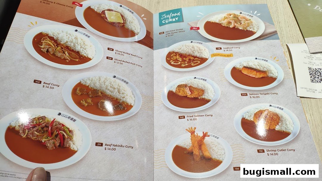 CoCo Ichibanya: Delicious Japanese Curry Menu