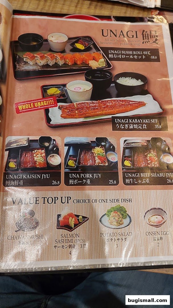 Una Una: Delicious Unagi & Sushi Menu