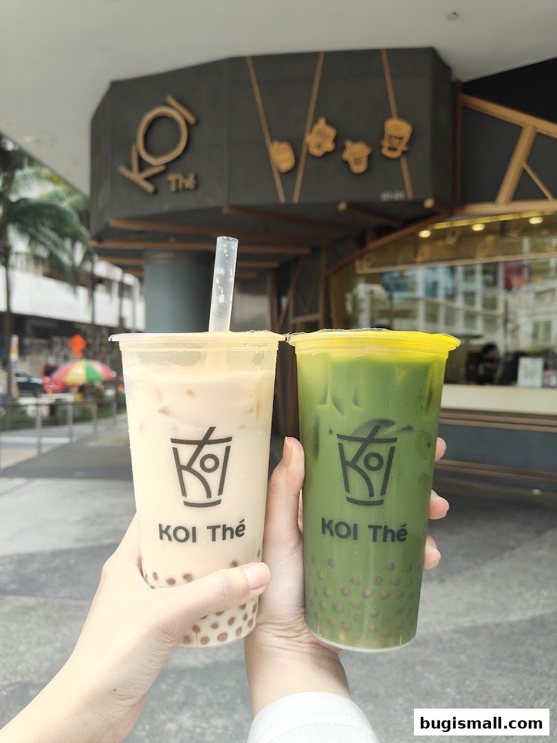 KOI Thé: Delicious Bubble Tea Creations!