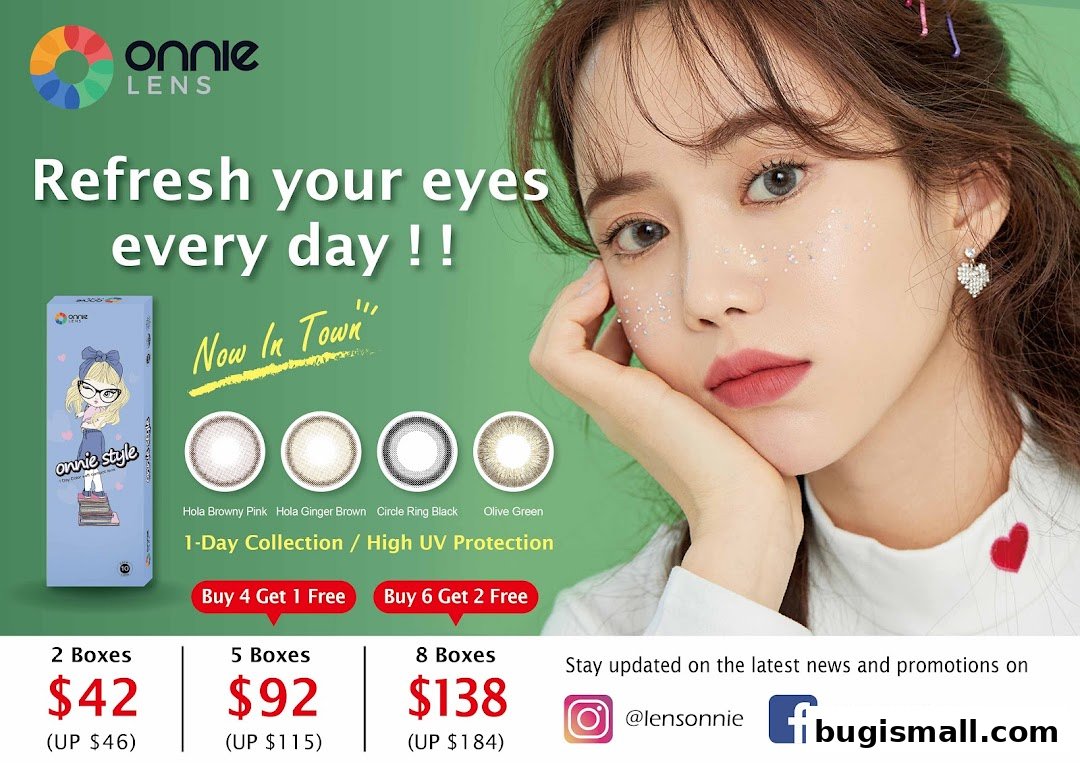 ONNIE LENS: Refresh Your Eyes with Korean Style!