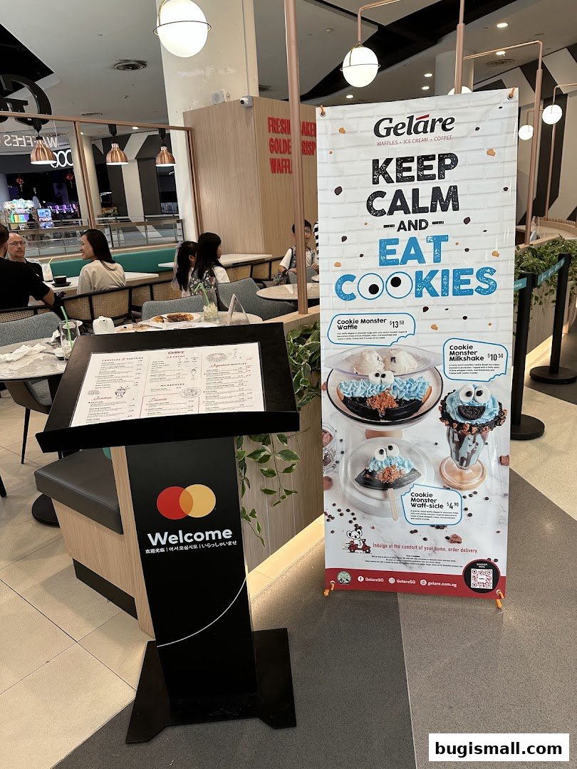 Geláre: Indulge in Cookie Monster Delights!