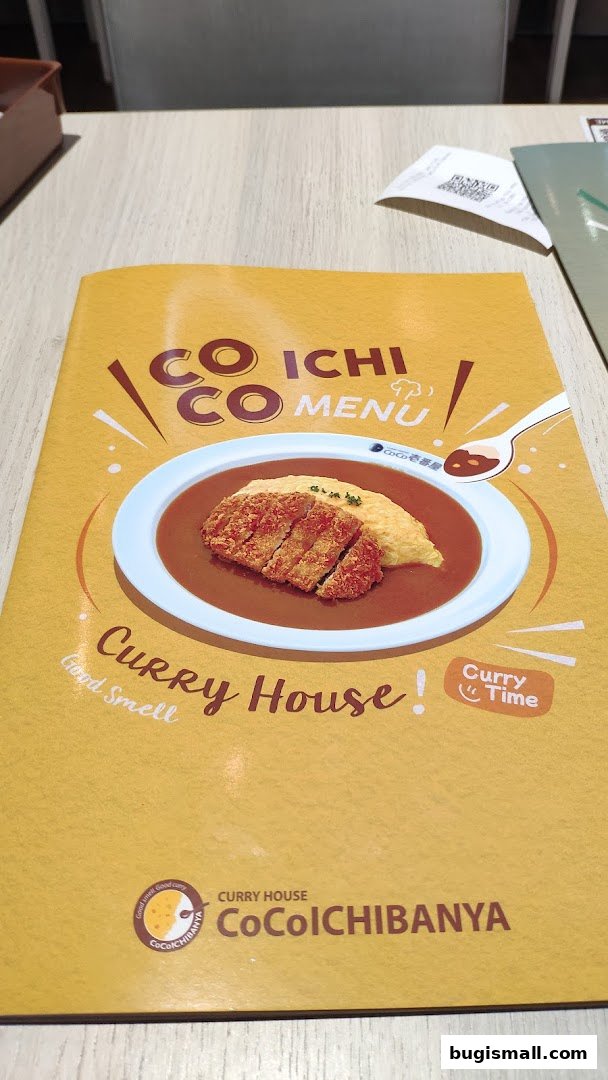 CoCo Ichibanya Curry House Menu: Delicious Curry Time!