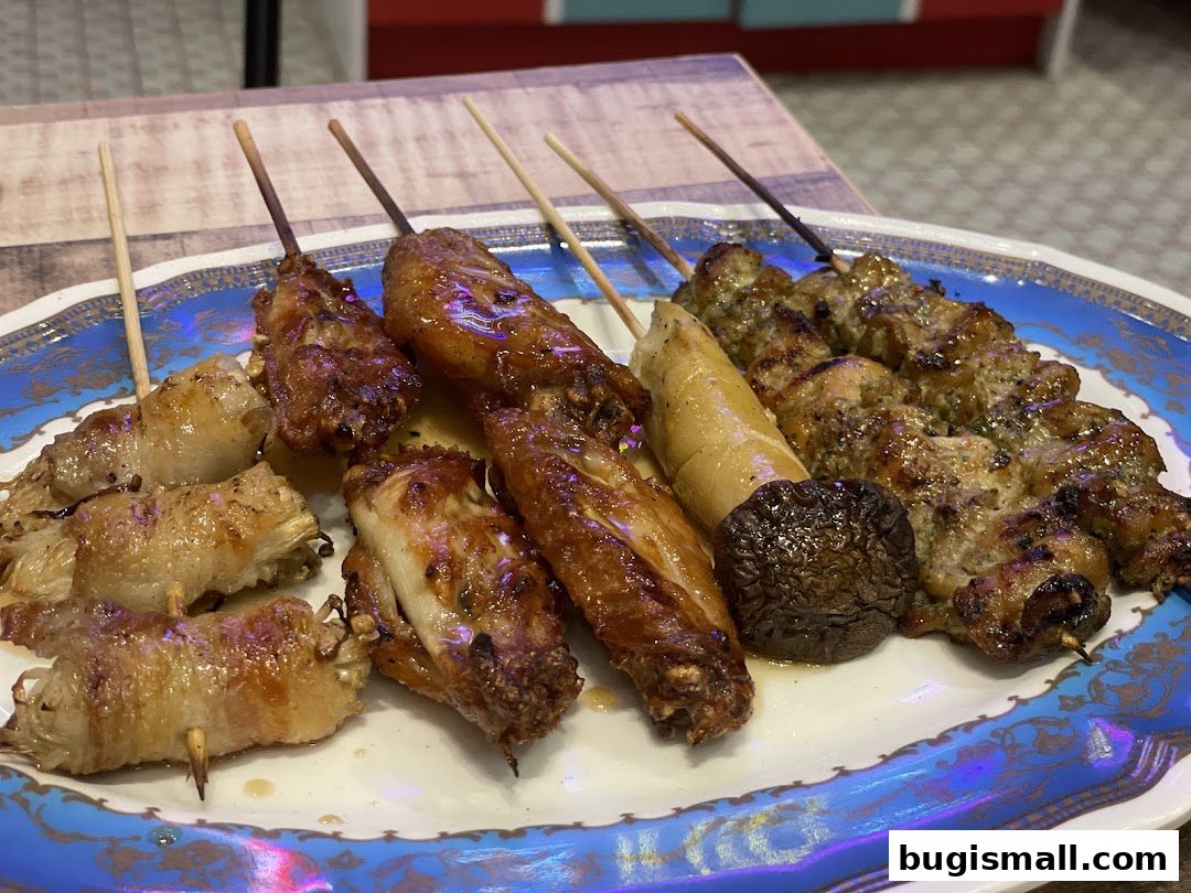 Delicious Grilled Skewers from Pratunam PLUS