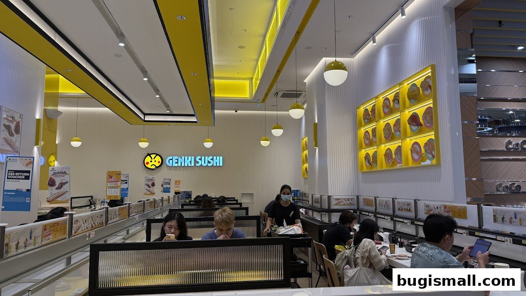 Genki Sushi Bugis: Fresh Sushi Delivered!