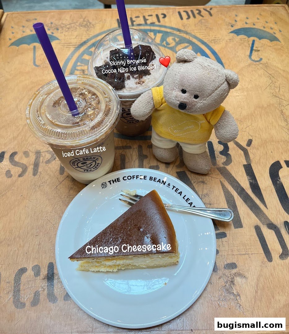 Coffee, Cake, and Cuddles at The Coffee Bean & Tea Leaf!