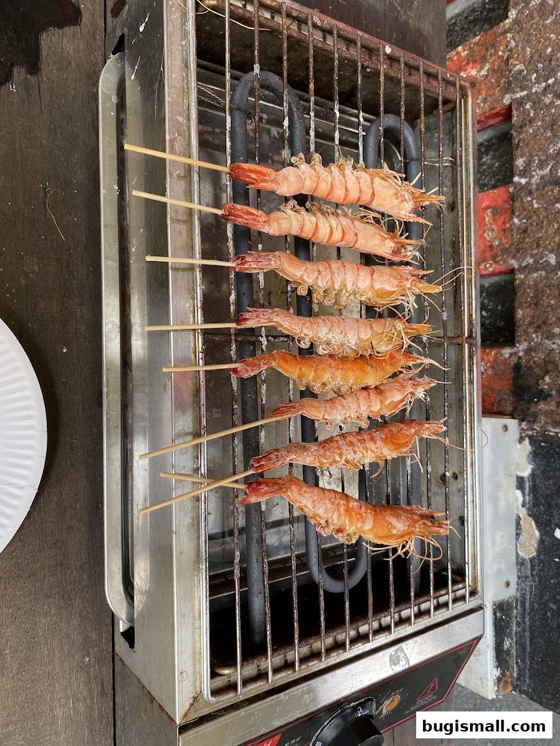 Savor Delicious Grilled Shrimp Skewers!