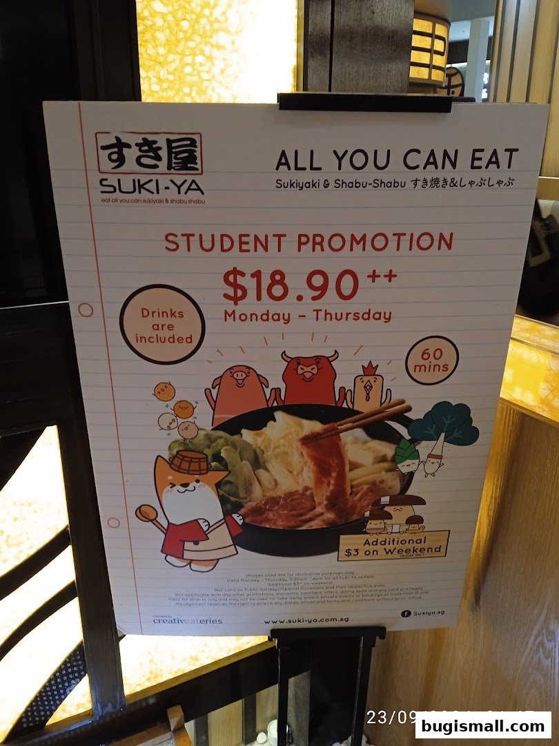 Suki-Ya Student Shabu Shabu Deal!