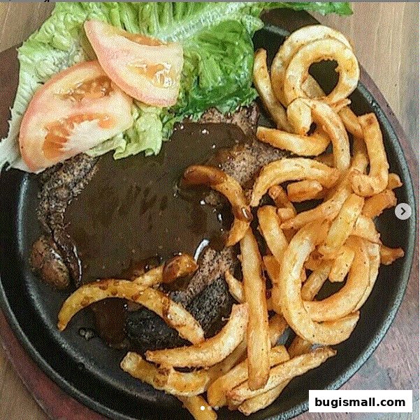 Savor Delicious Steak and Fries at Geláre Bugis!