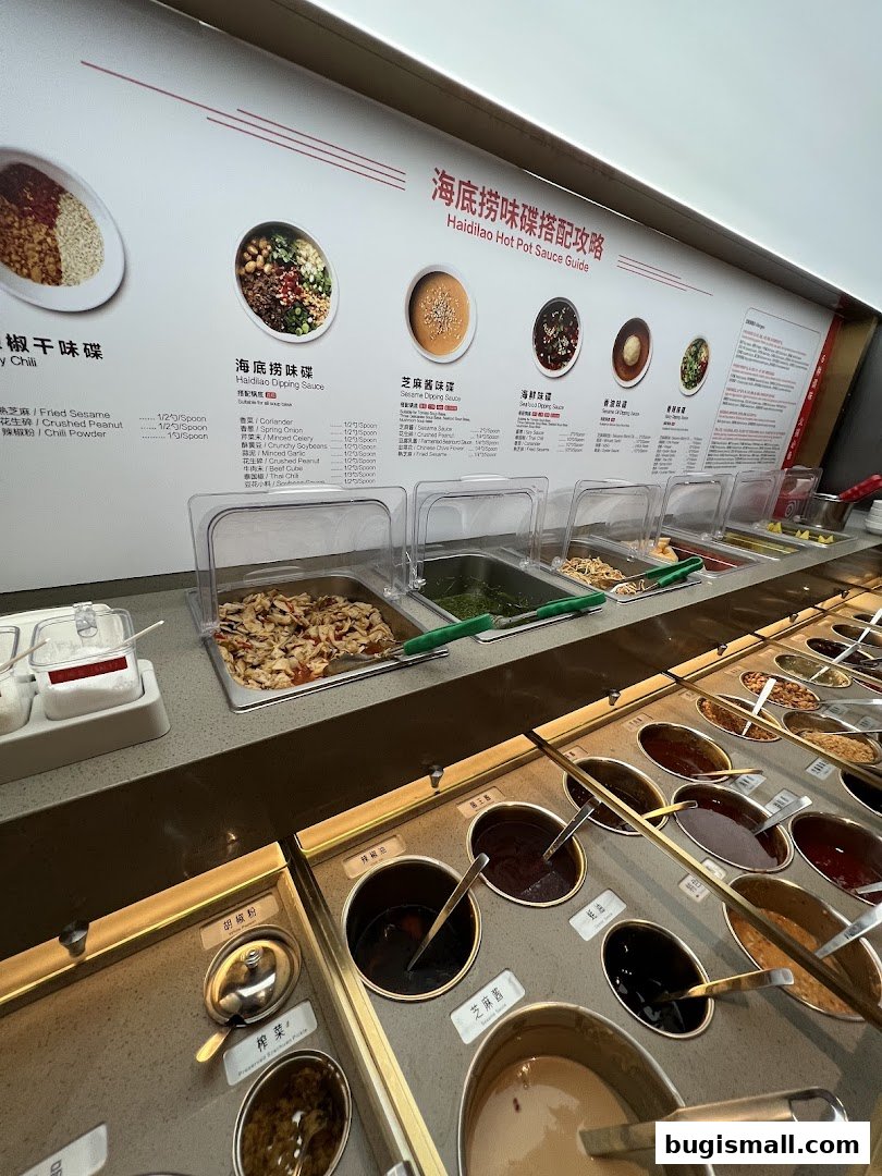 Create Your Perfect Hot Pot Sauce at Haidilao!