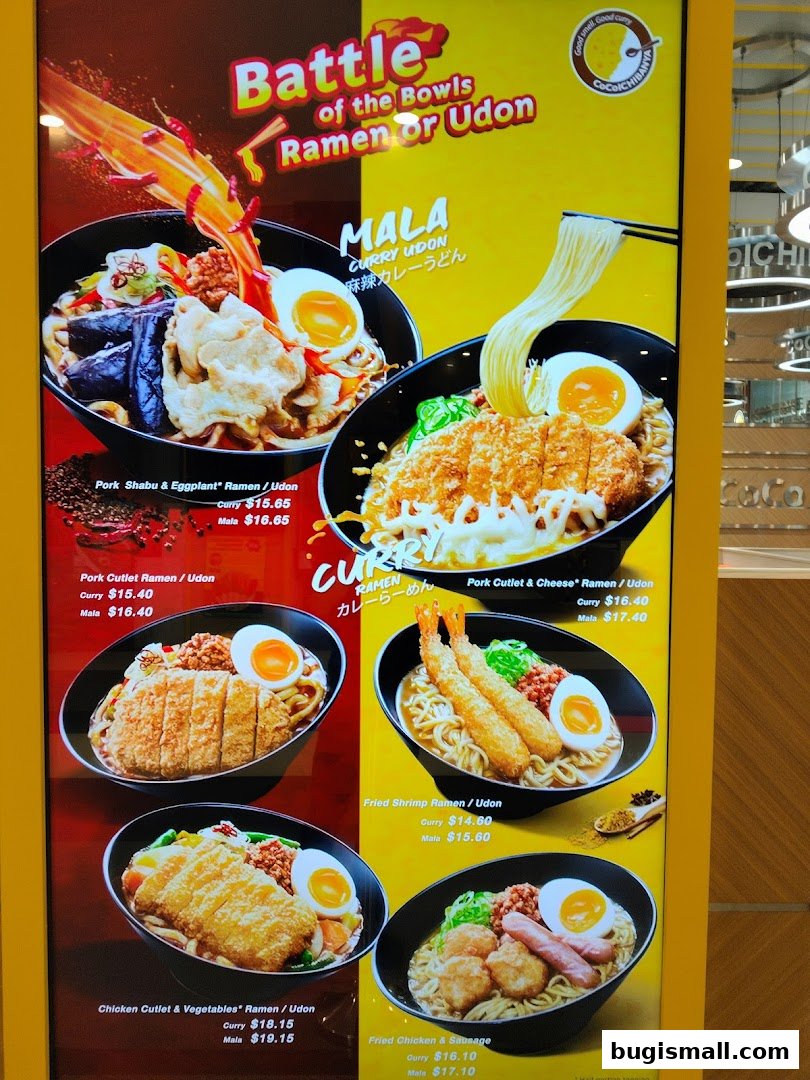 CoCo Ichibanya: Battle of the Bowls - Ramen or Udon!