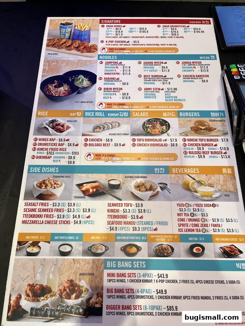 JINJJA Chicken  Bugis Plus
