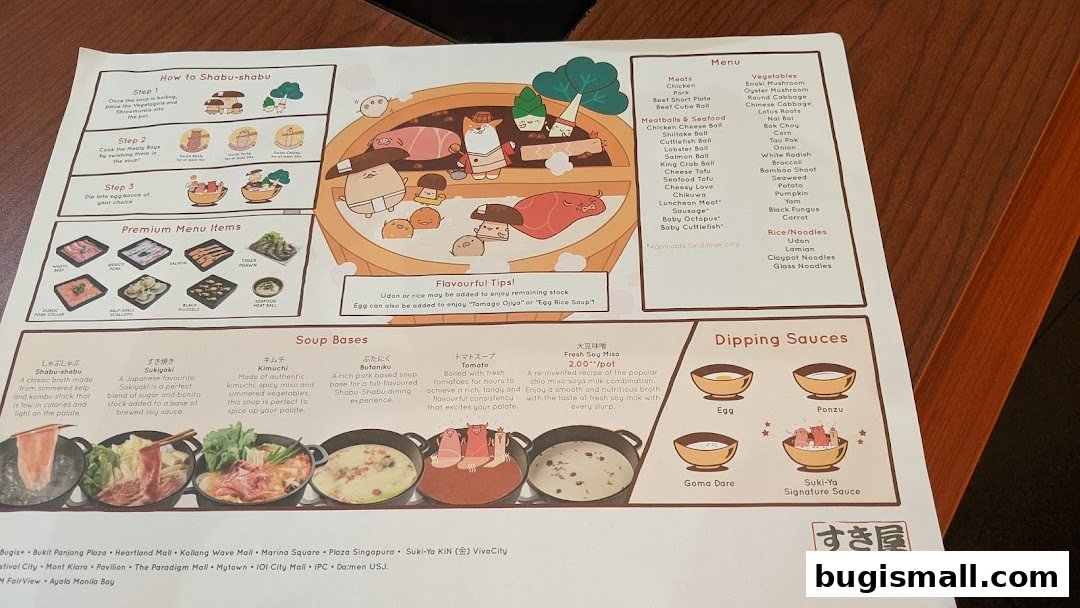 Suki-Ya: All-You-Can-Eat Shabu-Shabu & Sukiyaki Menu