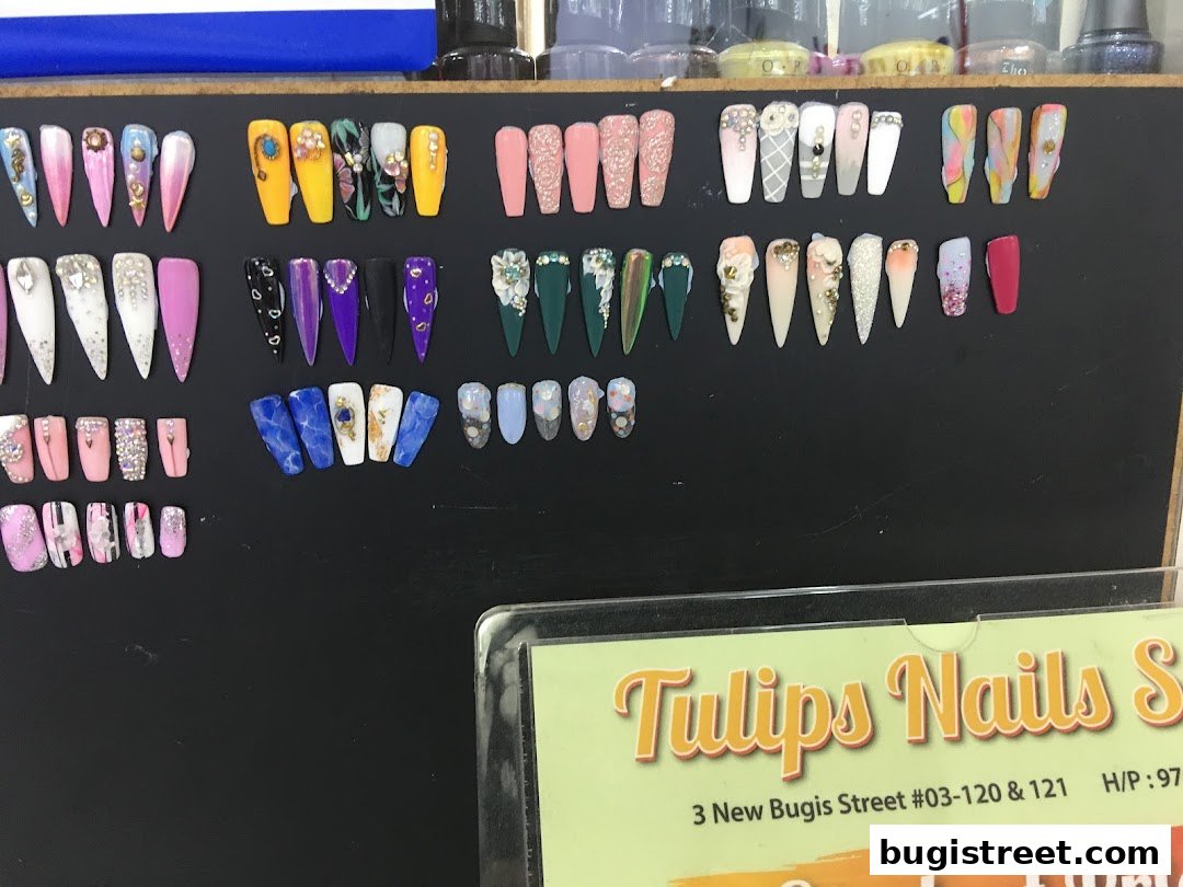 Stunning Nail Art Designs at Tulips Nails Spa