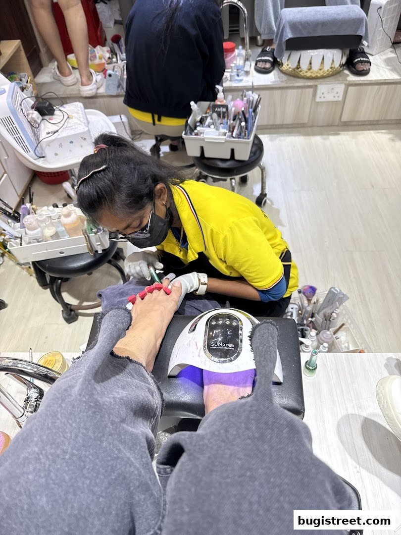 Relaxing Pedicure Experience at The Nail Journal