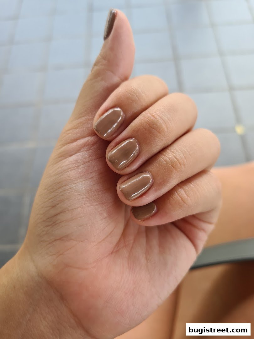 Chic Brown Nails by Biena Nails