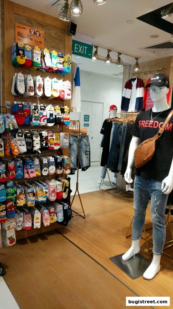 Fun Socks & Fashion at Recoil - Bugis Street!