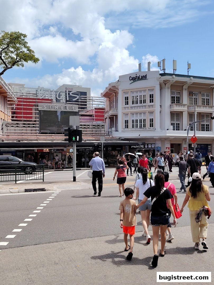 Explore Bugis Street: Shopping and City Life