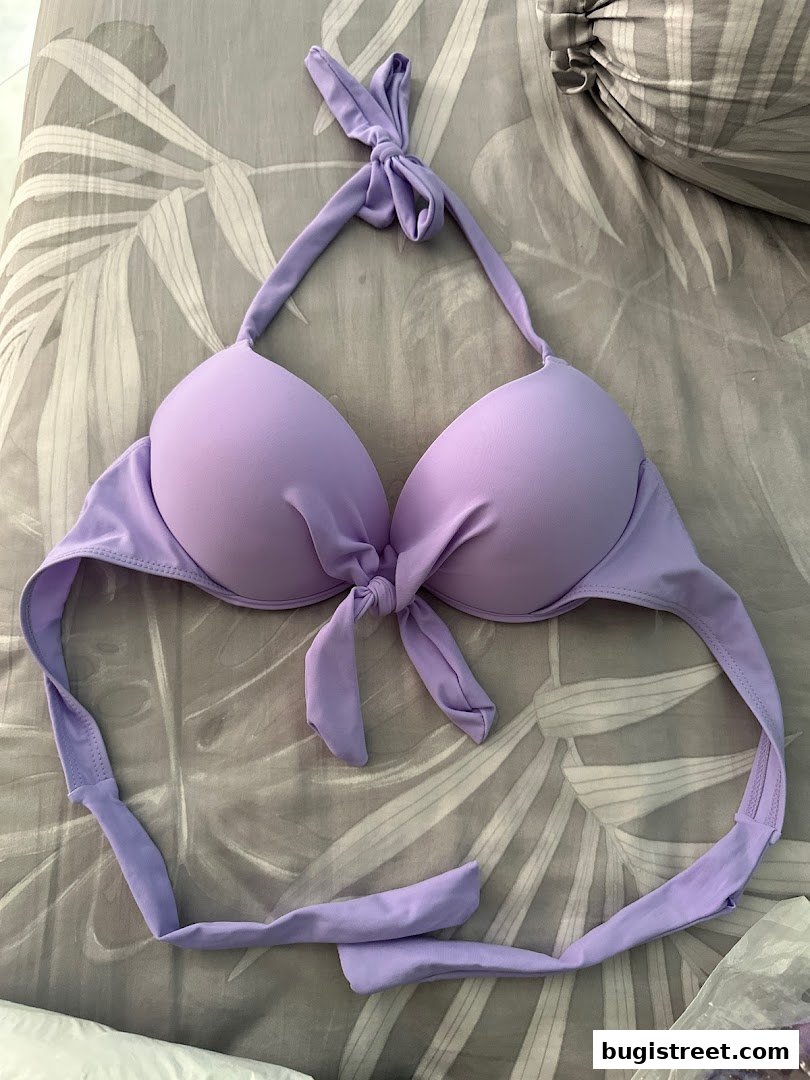 Fabulous Girl: Chic Lavender Bikini Top