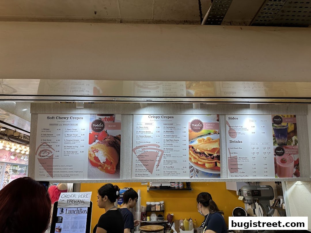 Neds Crepes & Coffee: Delicious Crepes, Sides, and Drinks Menu