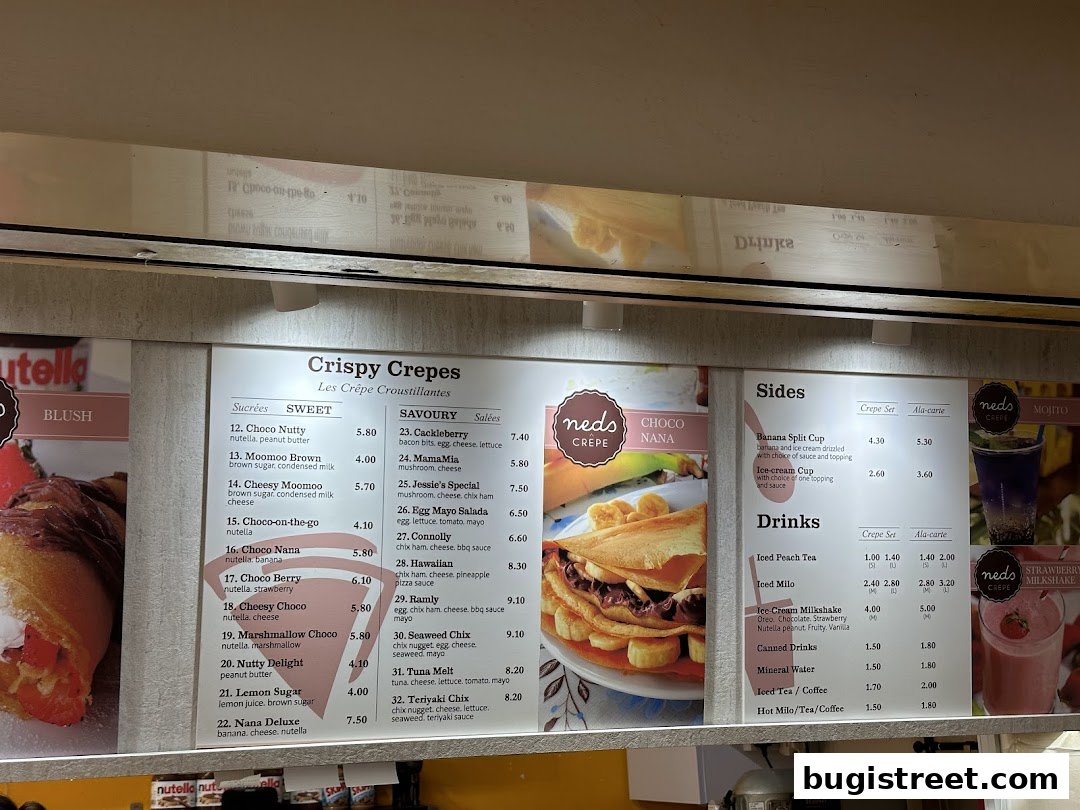 Neds Crepes & Coffee: Delicious Crepes, Sides, and Drinks!