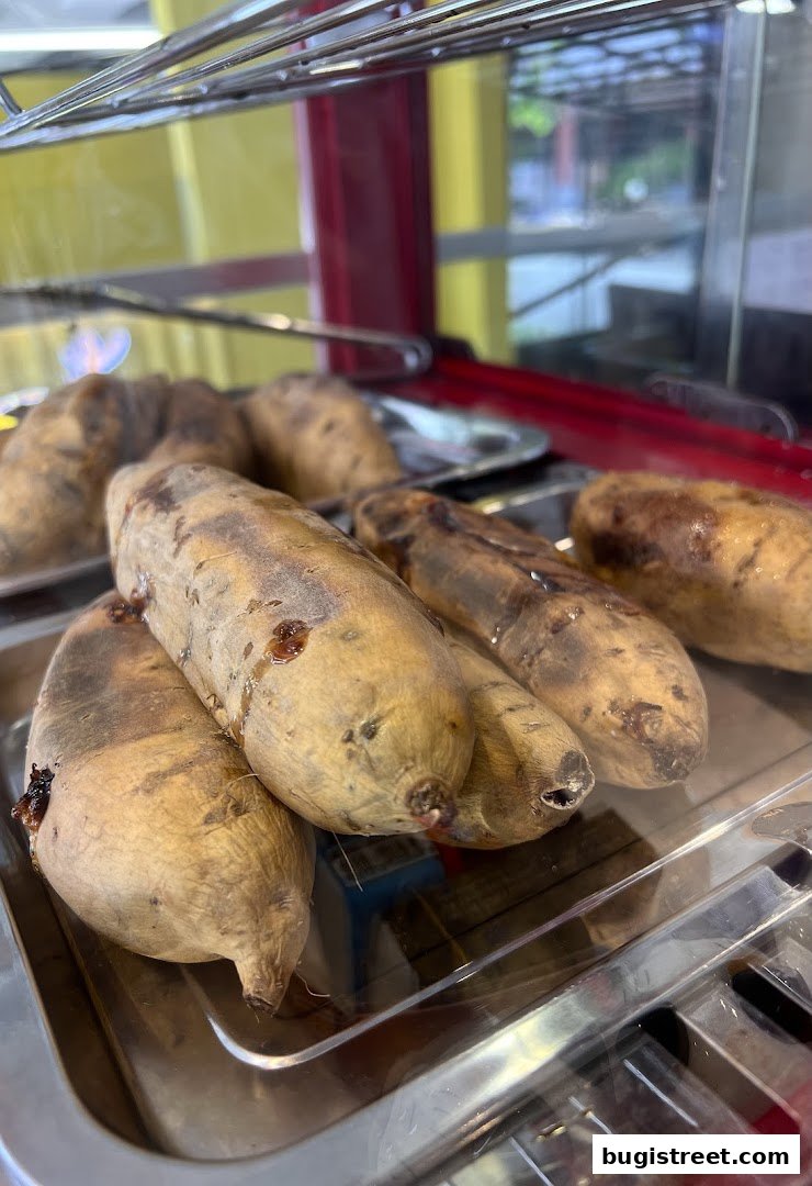 Chanko Oden: Delicious Roasted Sweet Potatoes!