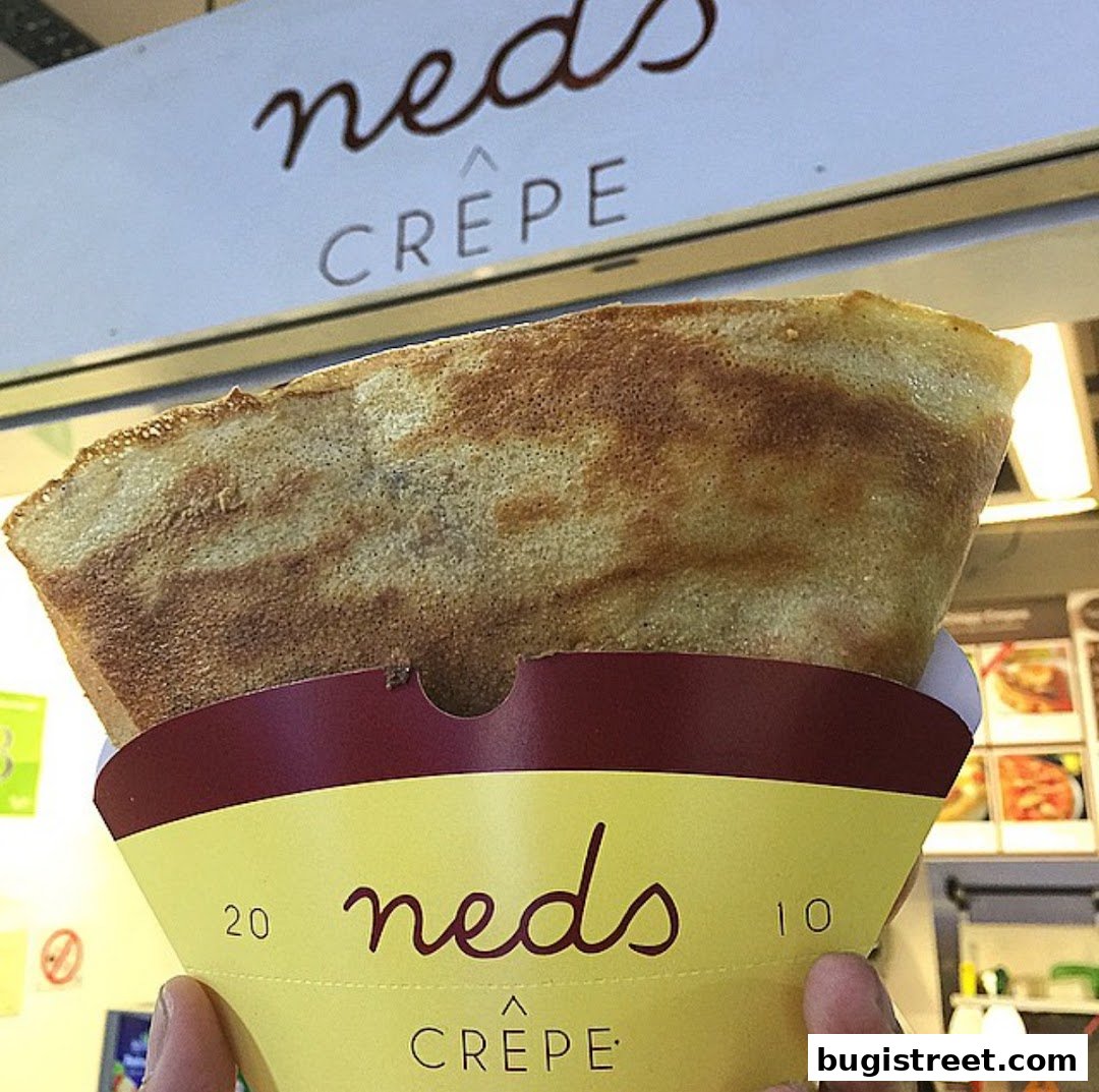 Delicious Crepes at Neds Crepe!