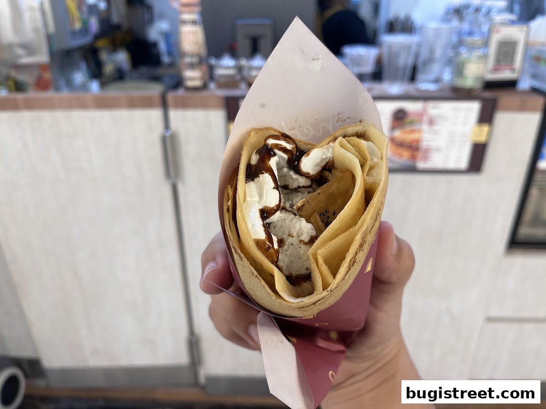 Indulge in Sweet Crepes at Neds!
