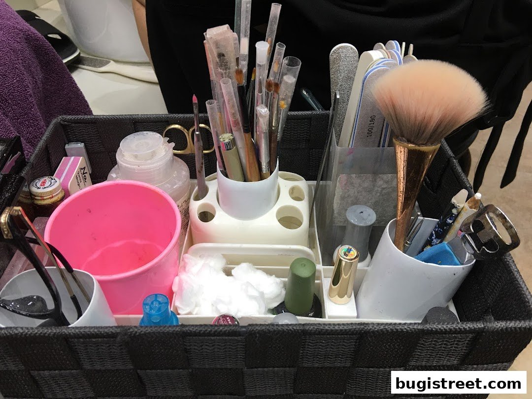 Professional Nail Care Tools at Tulips Nails Spa