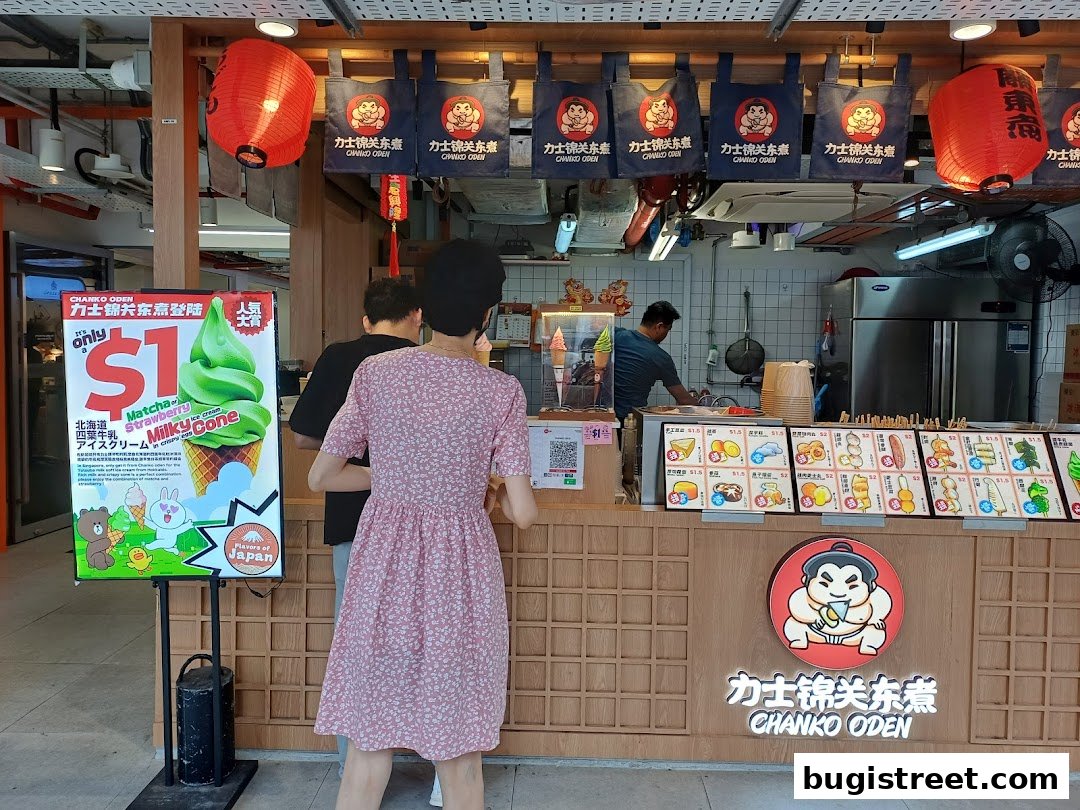 Chanko Oden: Delicious Japanese Treats & $1 Ice Cream!