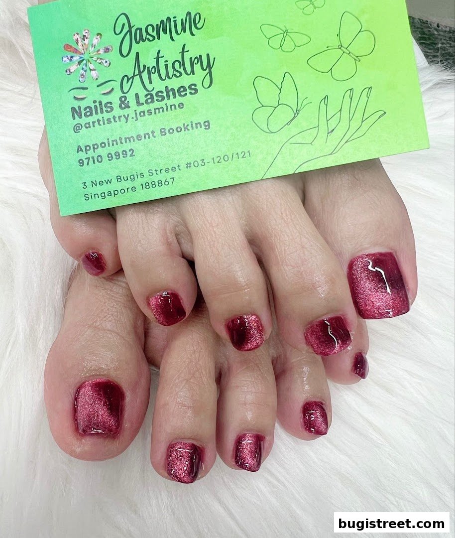 Jasmine Artistry Nails: Stunning Pedicures