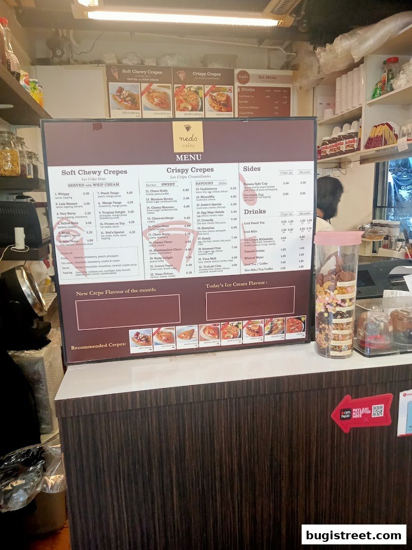 Neds Crepes & Coffee: Delicious Crepes and Drinks Menu