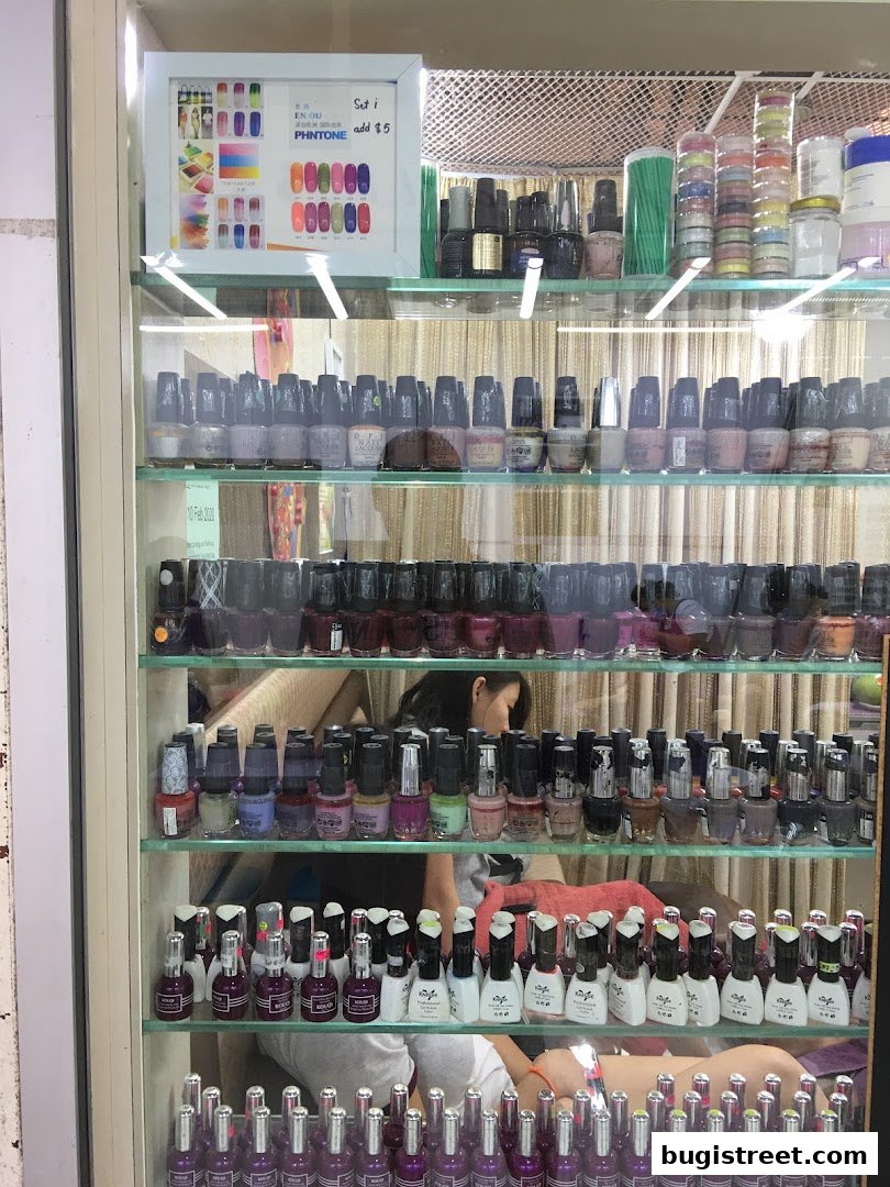 Vibrant Nail Polish Collection at Tulips Nails Spa