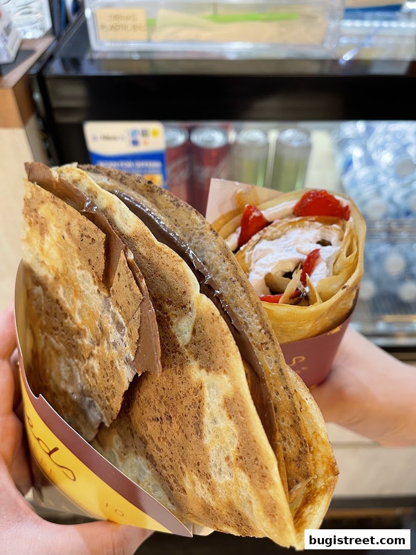 Indulge in Sweet Crepes at Neds!