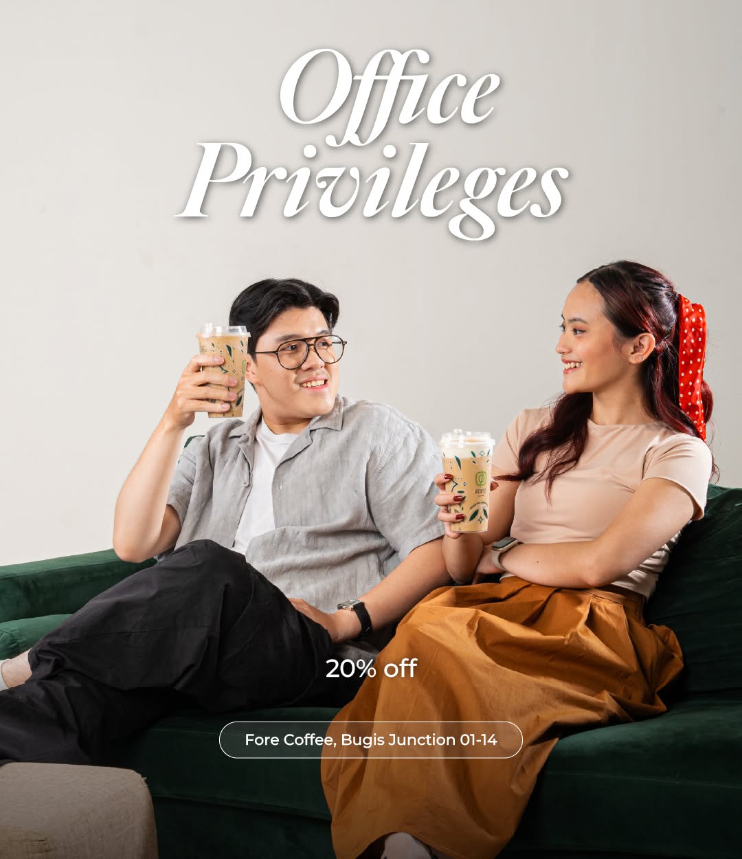 Bugis Town Office Privileges: Up to 20% Off Deals, 5,000 STAR$ Reward