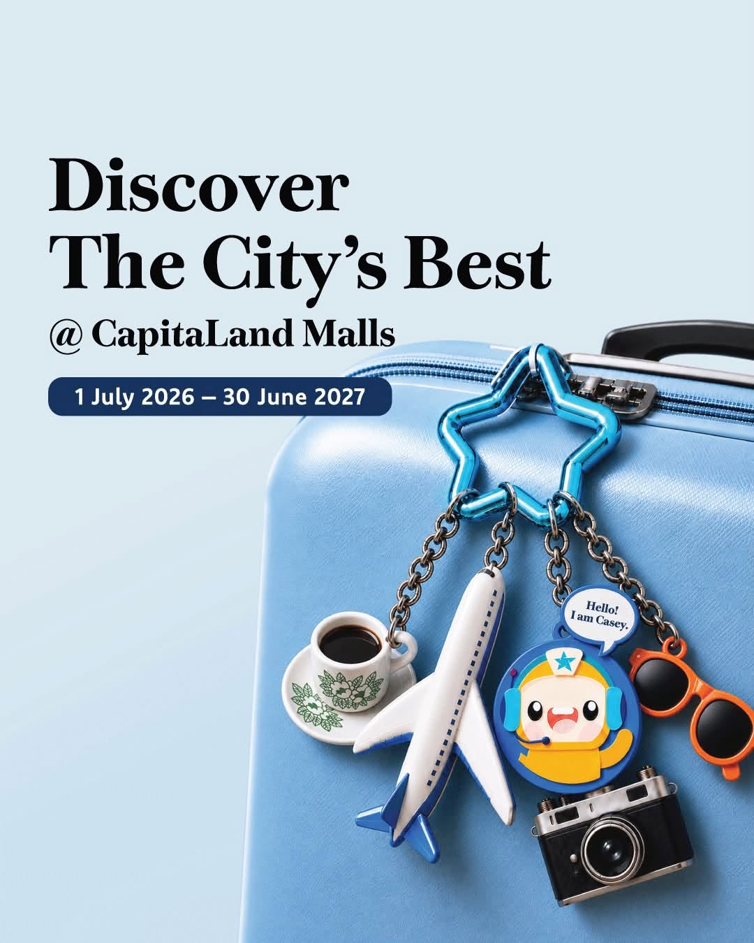 CapitaLand Malls Tourist Perks: S$10 Welcome Gift, Up to S$55 eCapitaVoucher