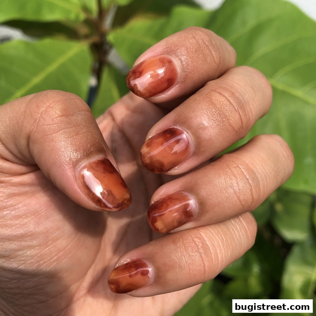Stunning Marble Nails by Abbie Nails Beauty