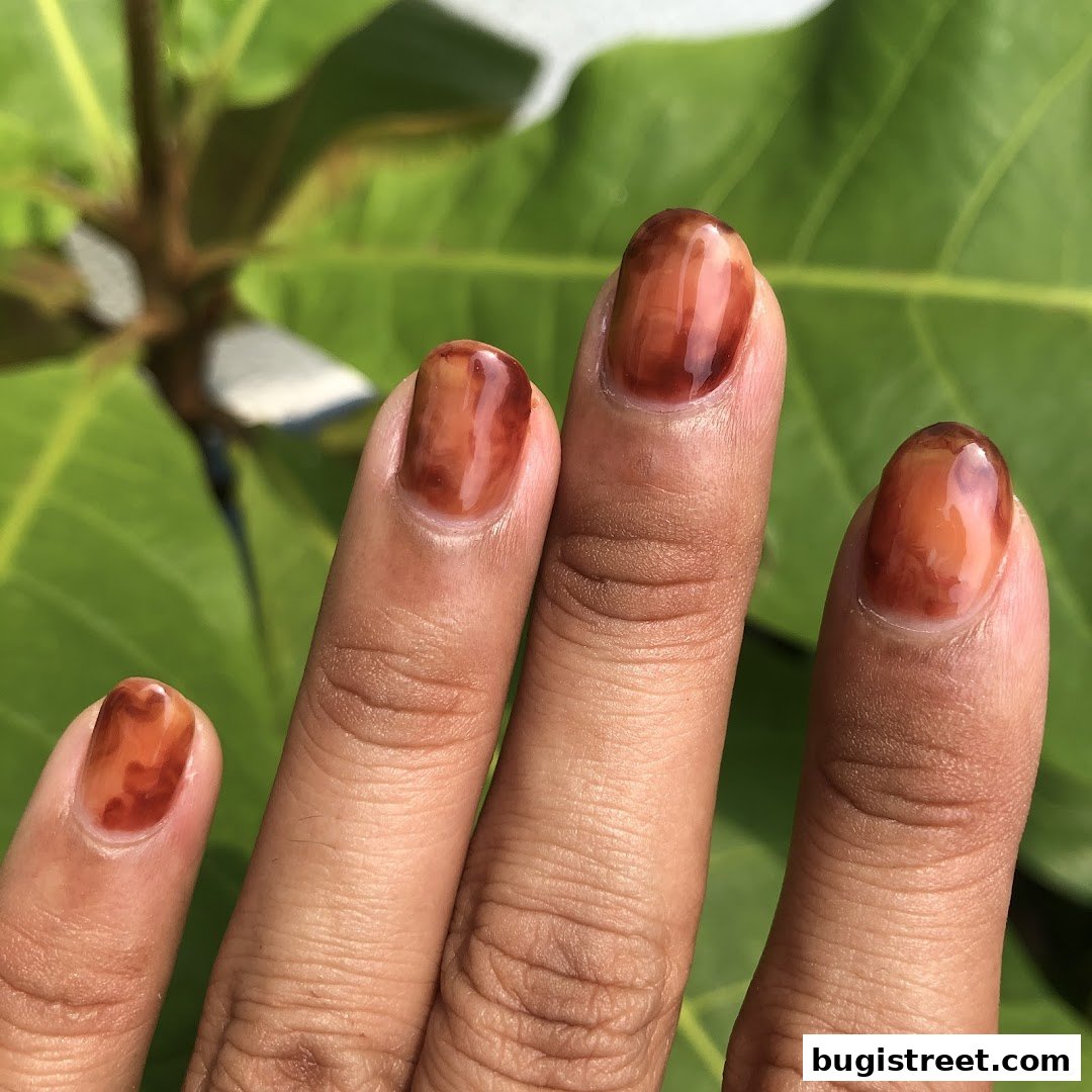 Stunning Marble Nails by Abbie Nails Beauty