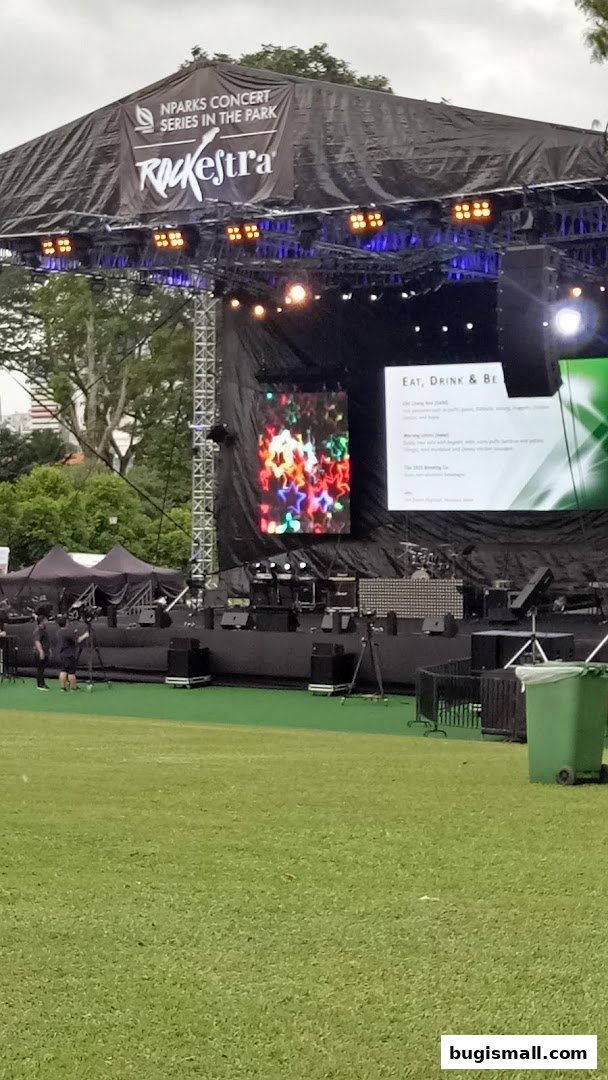 Rockestra Concert Stage Setup