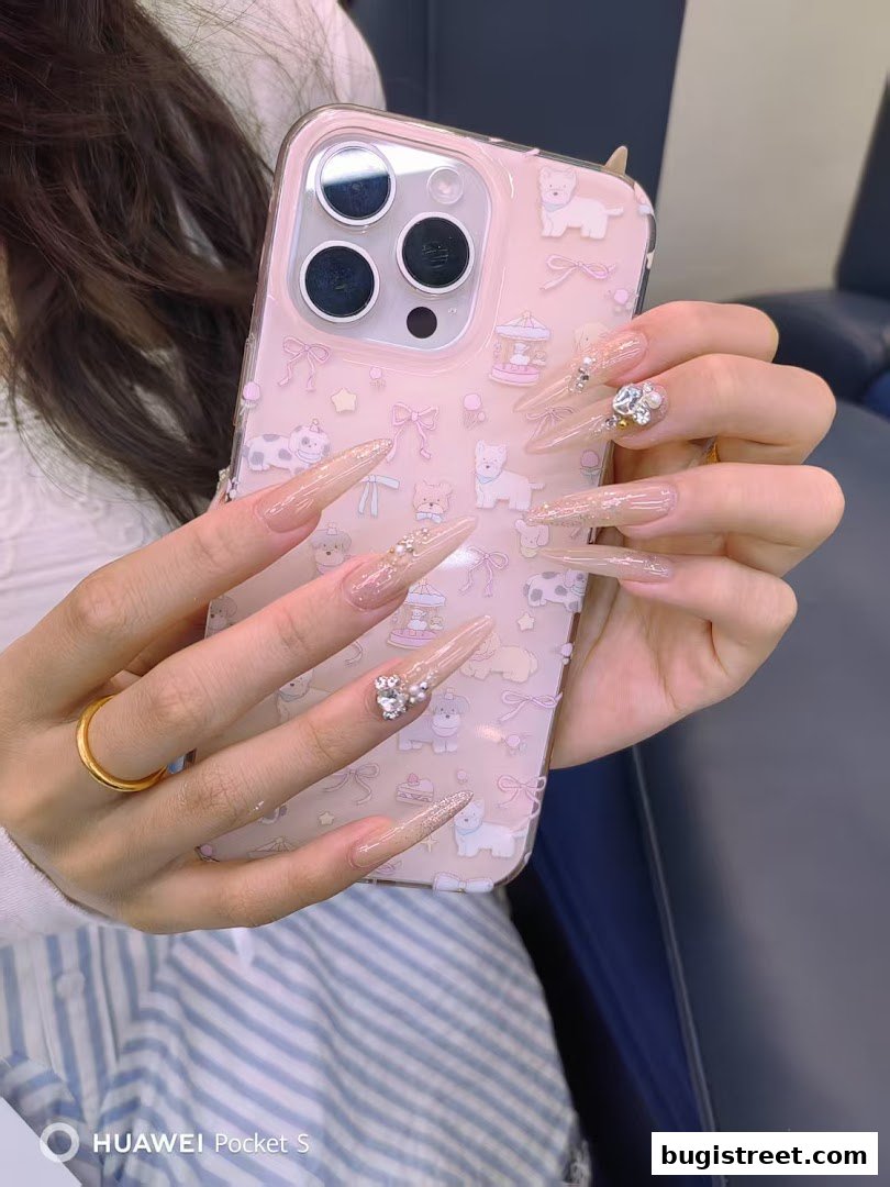 Glamorous Nails & Chic Phone Cases