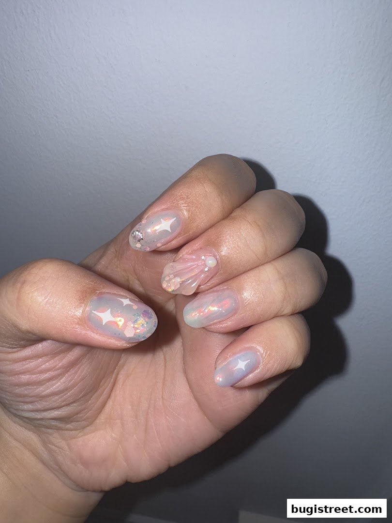Celestial Nails: Sparkle and Shine at Angel Nail Lashes Studio