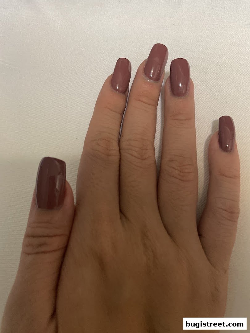 Elegant Mauve Nails by Angel Nail Lashes Studio