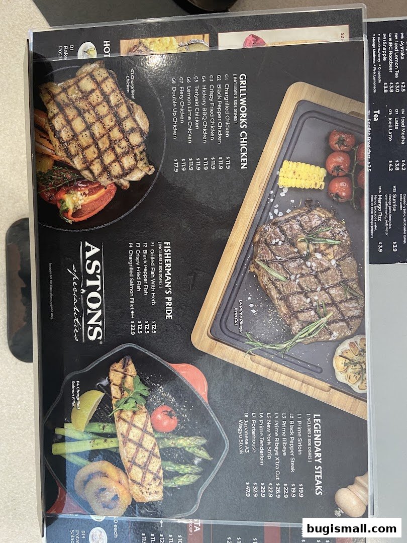 Aston's Specialties: Delicious Grillworks & Legendary Steaks