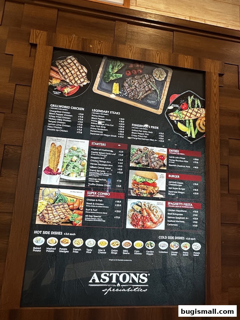Astons Specialities: Savor Delicious Grilled Meats & More!